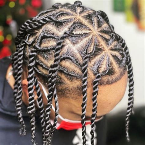 55 Attractive Two Strand Twists Hairstyles For Black Men To Wear In