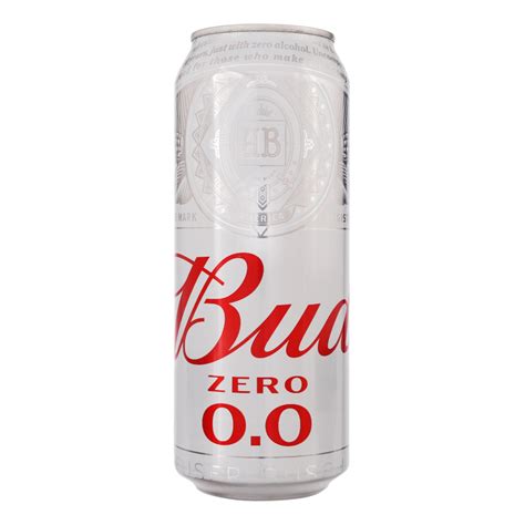 Пиво специальное 0.5л 0% светлое безалкогольное Zero Bud ж/б Bud ...