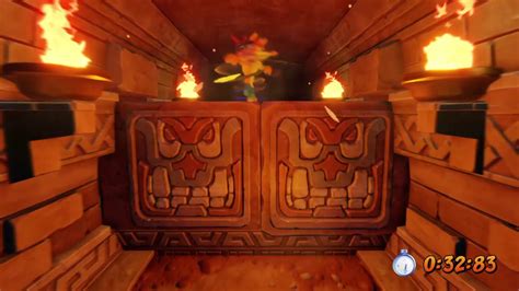 Crash Bandicoot N Sane Trilogy Temple Ruins Platinum Relic Youtube