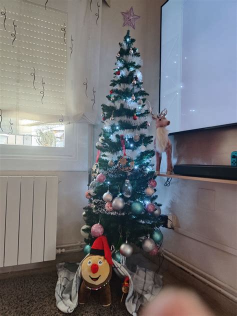 HOMCOM Albero Di Natale Artificiale Albero Di Natale 180 Con 390 Rami