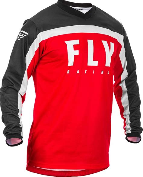 CAMISA MOTOCROSS ENDURO TRILHA FLY RACING F16 VERMELHA G BIRUTTA