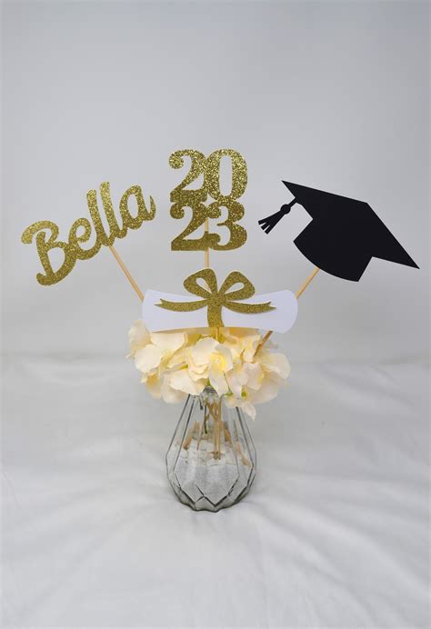 Graduation Party Decorations 2024 Graduation Centerpiece Sticks Grad