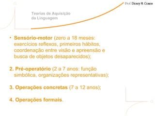 Aquisição da Linguagem PPT