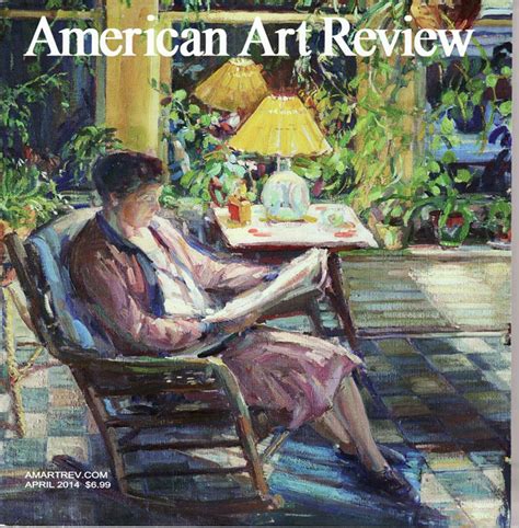 American Art Review March April 2014 Onderdonk American Art Magazine