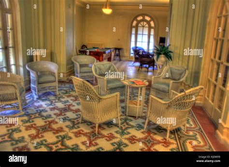 Gfp Arkansas Hot Springs Parlor Room Stock Photo Alamy