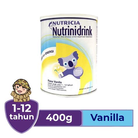 Jual Nutrinidrink Bubuk Vanila Gram Shopee Indonesia