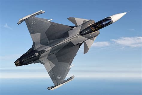 Saiba Por Que A Asa Do Ca A Gripen E Da Saab Cresceu De Tamanho