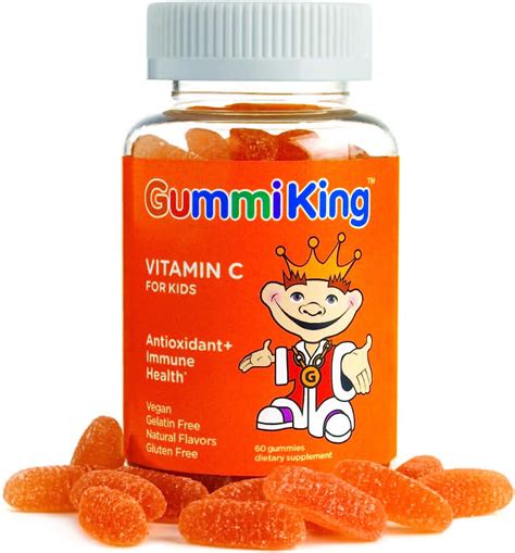 Amazon Gummi King Vitamin C Supplement Orange Count Health