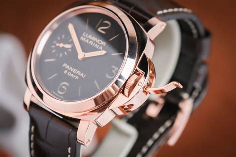 Panerai Luminor Days K Oro Rosso Pam Siam Watch Club