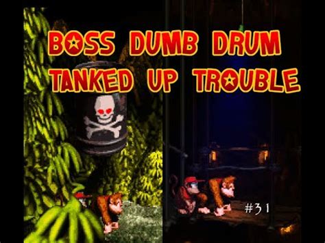 Boss Dumb Drum Tanked Up Trouble Donkey Kong Country Let S Play 31