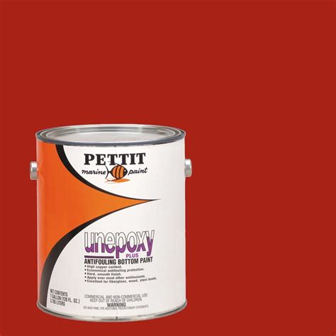 Pettit Paint Unepoxy Plus Bottom Paint Red Gallon West Marine