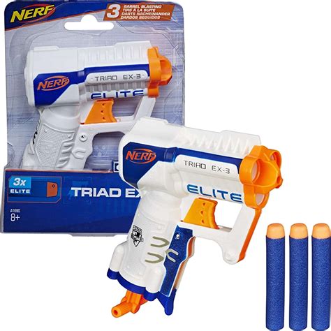 Nerf Pistolet Wyrzutnia N Strike Elite Triad Ex Strza Ki Humbi Pl