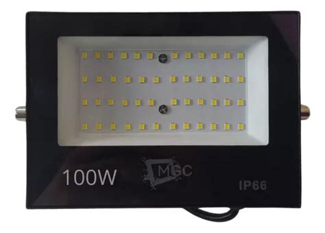 Refletor Led W Smd Branco Frio Bivolt Prova D Agua Mercadolivre