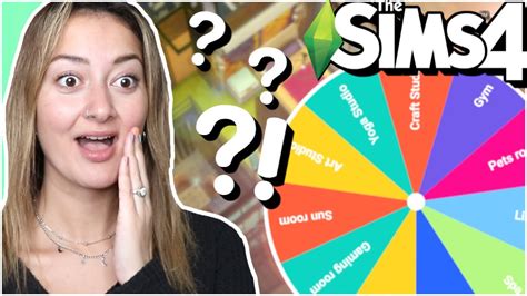 Spinning The Wheel To Decide My Build SIMS 4 BUILD CHALLENGE YELLLPPP