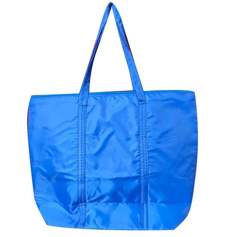 Plain Handle Type Loop Handle Blue Non Woven Shopping Bag At Rs 65