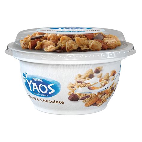 Yaos Nestlé Yogur estilo griego de granola y chocolate 115 g