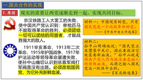 第15课 国共合作与北伐战争 课件（22张ppt） 21世纪教育网