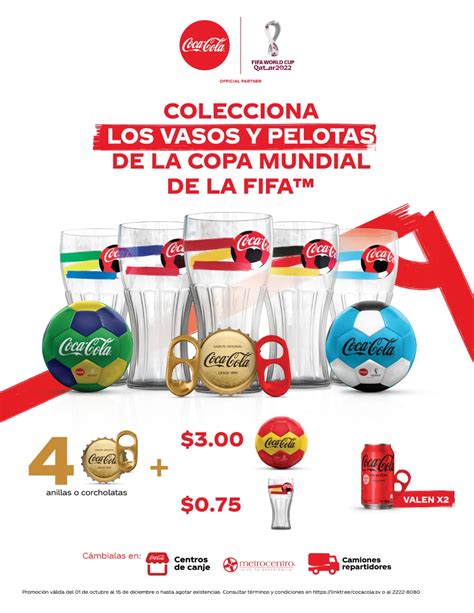 Coca Cola Te Invita A Coleccionar Los Vasos Y Pelotas De La Copa