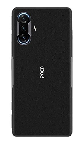 Buy Orgic India Poco F3 Gt Skin Wrap Sticker Matte Black Premium Back And Camera