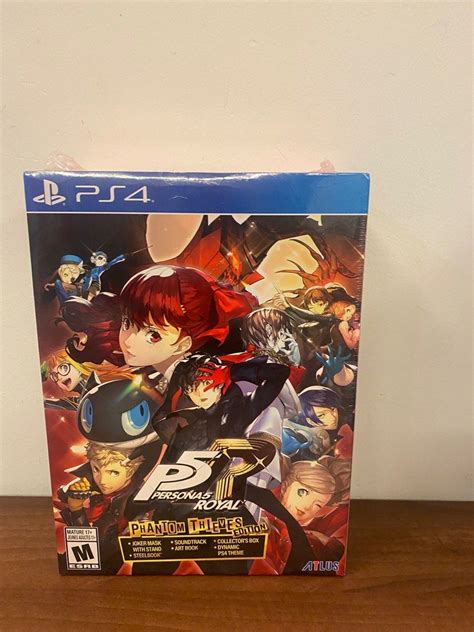 PS4 Persona 5 Royal Collectors Edition Phantom Thieves Edition Video