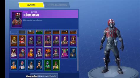 Ich Zeige Euch Meine Fortnite Skins Youtube