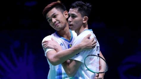 Ranking BWF Ahsan Hendra Melesat Naik Peringkat Marcus Kevin Terjun