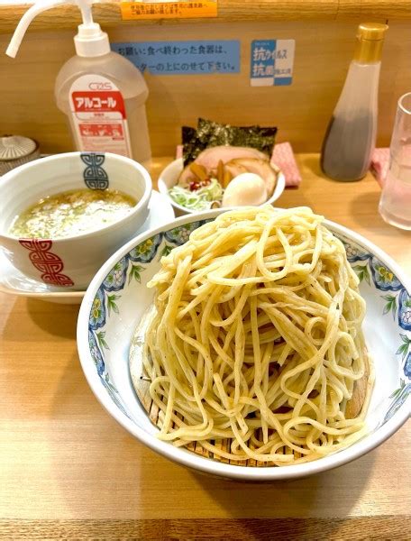 『栗國の塩つけそば【tp】特製a』中華そば 多賀野のレビュー ラーメンデータベース