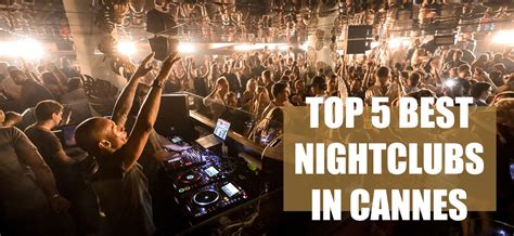 Top Nightclubs in Cannes - Club Bookers