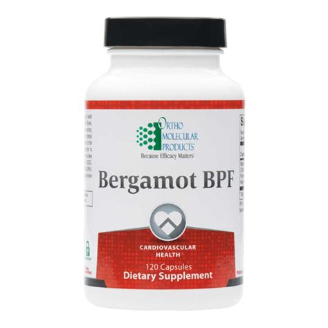 Bergamot Bpf 60 Ct Omp The Vitalityhub