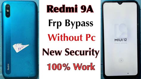 Redmi A Frp Bypass Without Pc Redmi A Ka Lock