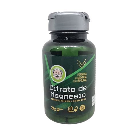 Citrato De Magnesio 200 Mg 60 Cap Farmacias Del Dr Simi