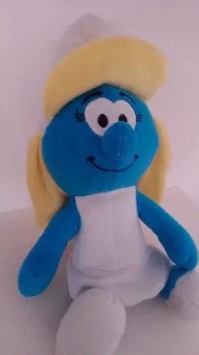 Peluche Pitufina Los Pitufos Original Cm Meses Sin Intereses