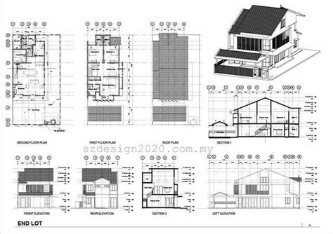 Lukisan Pelan Rumah Setingkat - We do hope you'll get inspired.