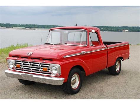 1964 Ford F 100 Classic Red Truck