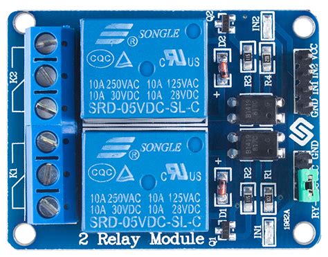 2 Relay Module Circuit Diagram - Circuit Diagram