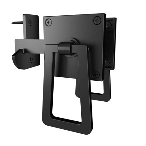 JUBEST Double Sided Gate Latch, Right Swing Door Heavy Duty Self