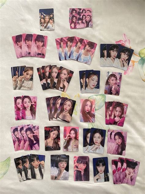 Wts Le Sserafim Japan Fearless Trading Cards Chaewon Sakura Yunjin