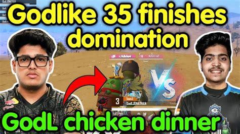 Godlike Chicken Dinner And 35 Kills Domination Destroy Whole Lobby