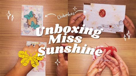 UNBOXING Comprinhas Na Loja Miss Sunshine Papelaria YouTube