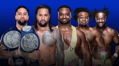 Smackdown Tag Team Champions The Usos Vs The New Day Wwe