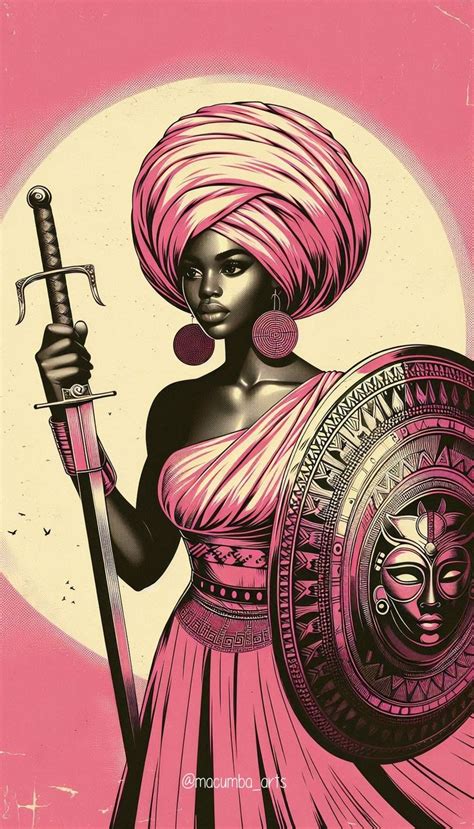 Pin by Monitora Pretha on axé de nzinga 2025 Afrocentric art Black