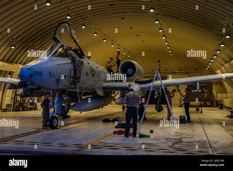 Th Fighter Generation Squadron Crew Chiefs Perform Post Flight