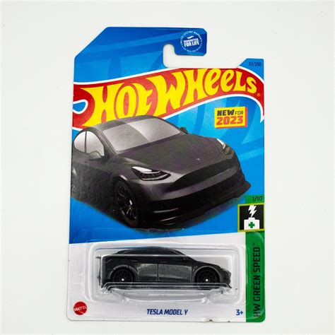 Best Hot Wheels Tesla Model Y HW Green - AR Drift Club