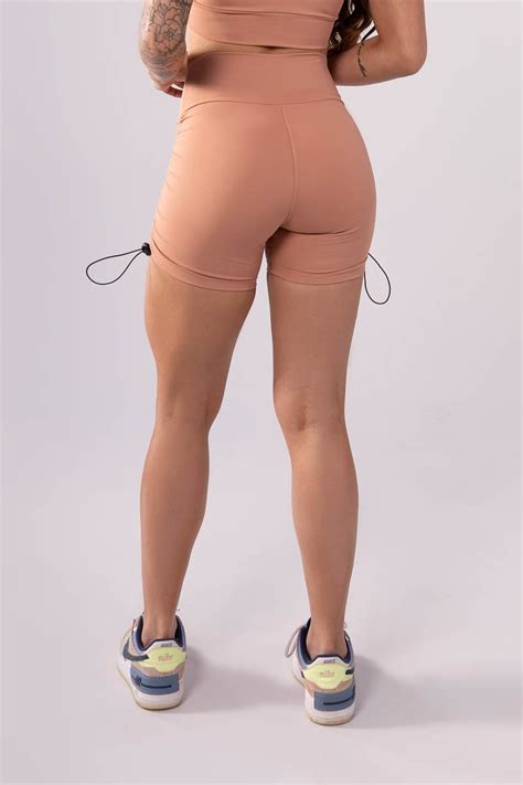 Short Franzido Lateral Nude Ref K3544 D Kaisan