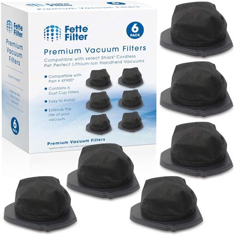 Amazon Fette Filter Pack Of Dust Cup Filter Vacuum Filter