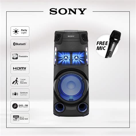 Jual Sony Mhc V D High Power Audio System With Bluetooth Mhc V D