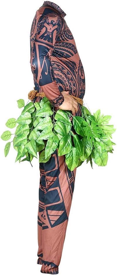 Mens Moana Maui Tattoo Costume Moana Costume Disney Storybook Costume