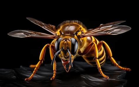 Premium Ai Image Hornet Insect Isolated On A Transparent Background