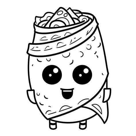 Burrito Coloring Corner