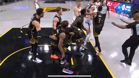 Damion Lee And Jamychal Green Have To Be Separated After Getting Into It 22 23 Season Youtube